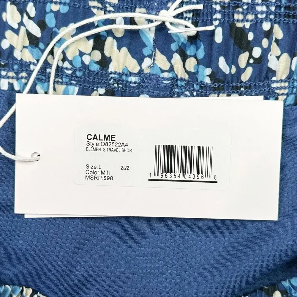 Johnny Was x Calme Elements Travel Shorts - Size Large